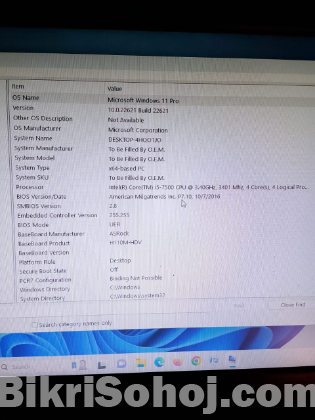 Intel i5 7th generation